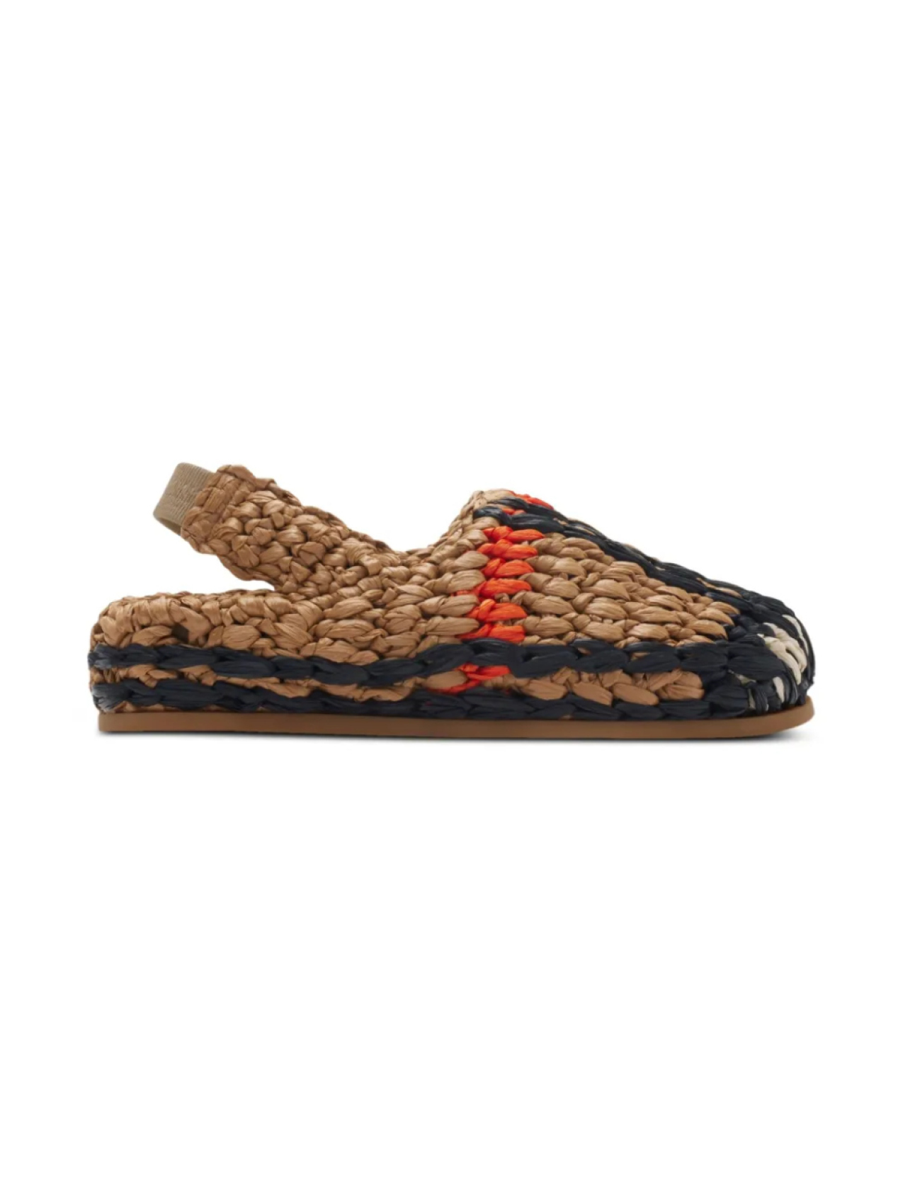

Сандалии Burberry Kids из плетеной рафии, нейтральный