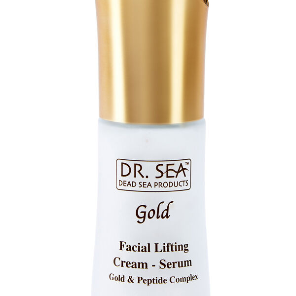 Сыворотка Dr.Sea — Для лица лифтинговая с золотом и пептидным комплексом, Gold, 30 мл — фото 2