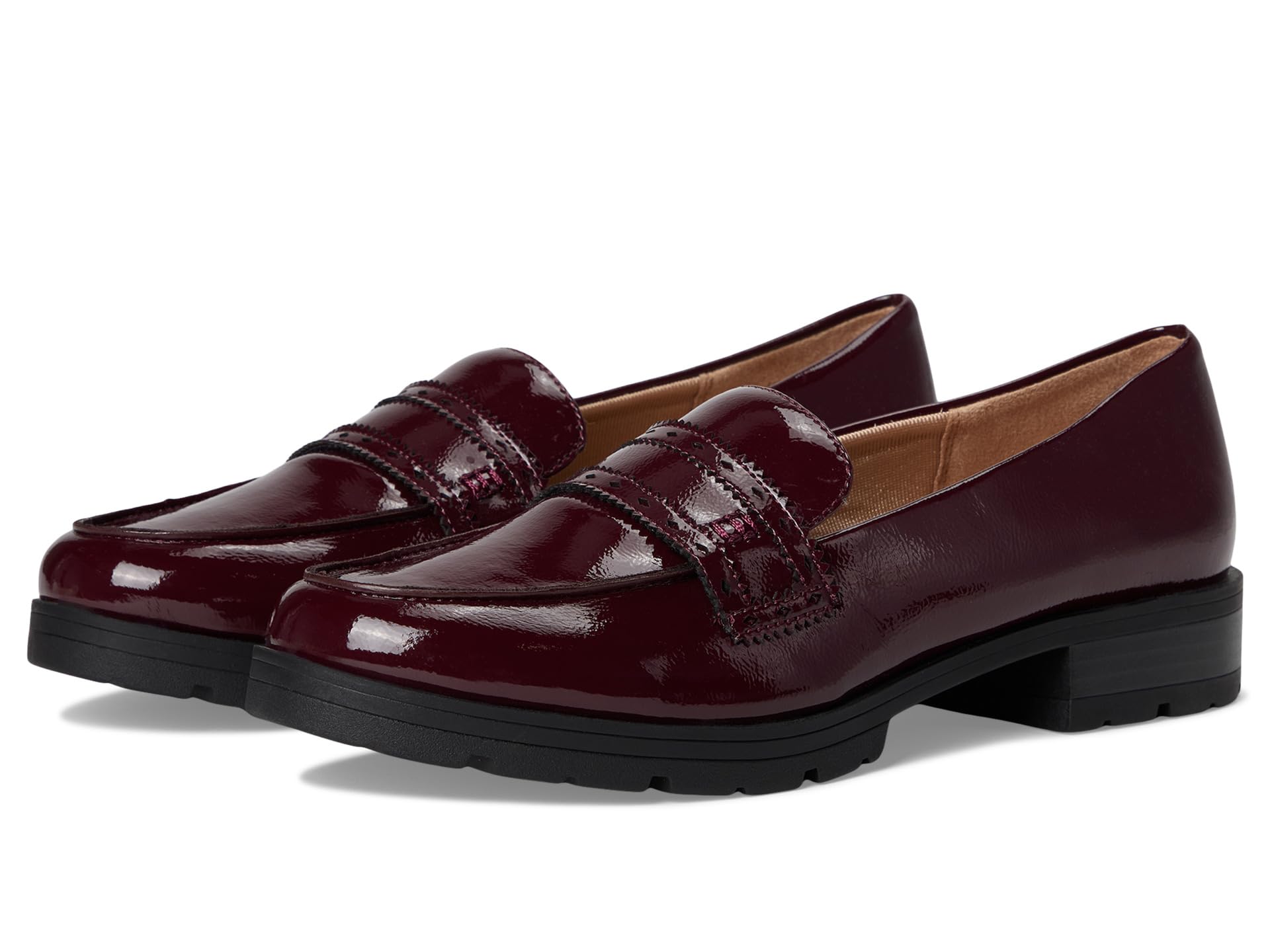Лоферы LifeStride London Loafer/Moc Shoes, цвет California Wine