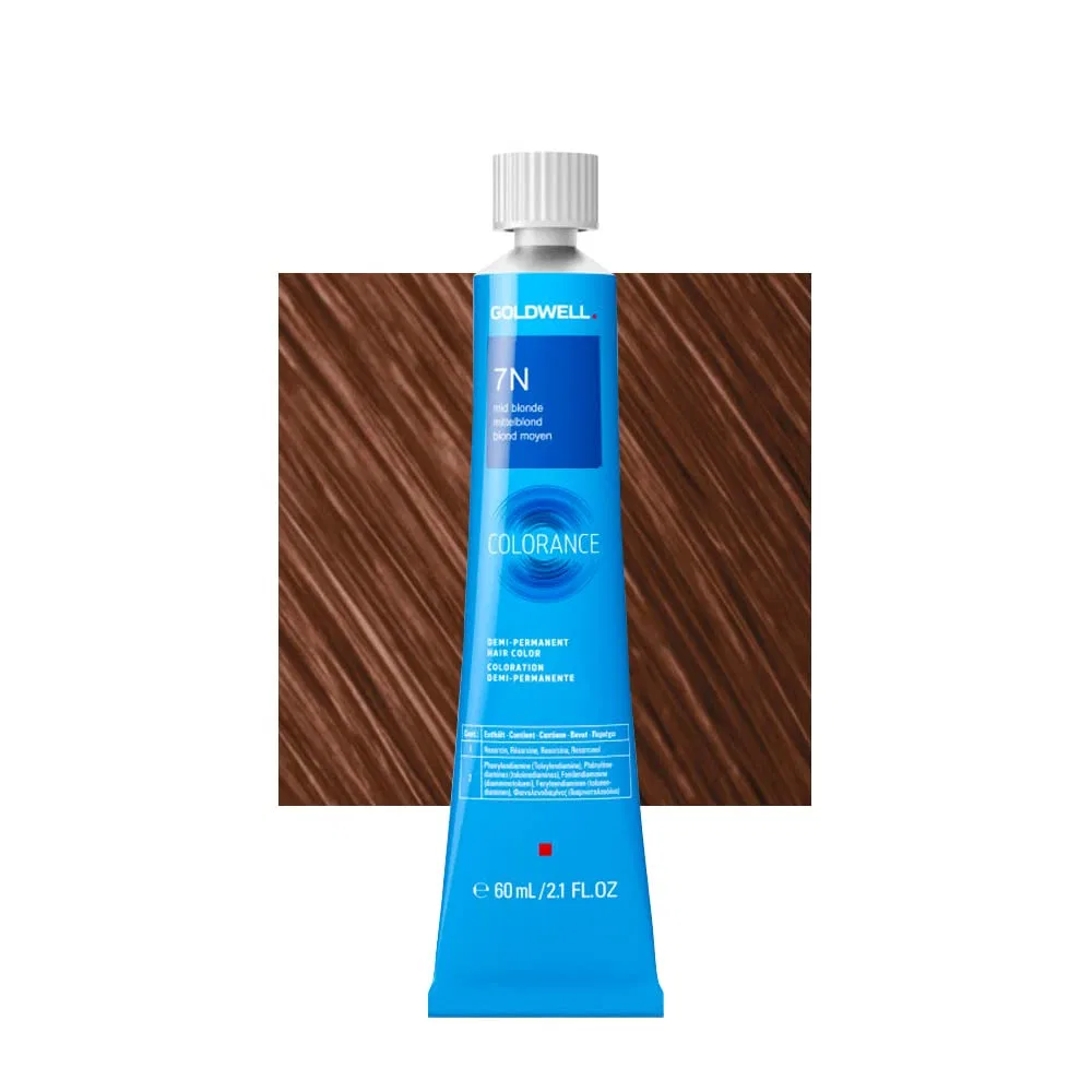 Интенсивная краска для волос «Colorance 7N Mid Blonde» от GOLDWELL Goldwell, Multicoloured