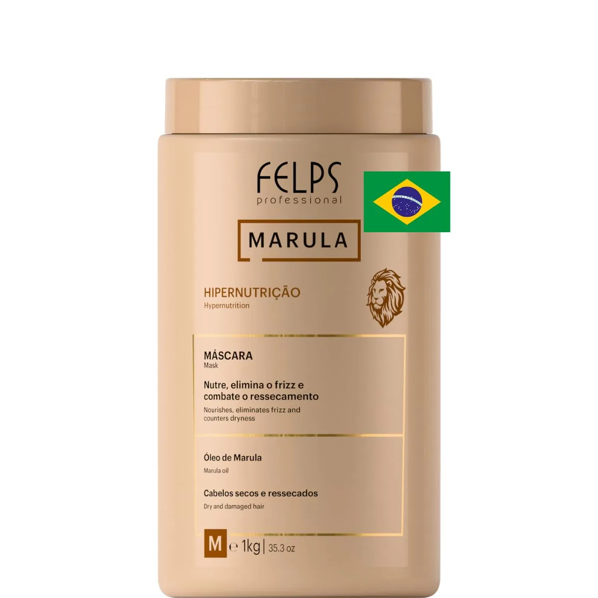 Маска для сухих и поврежденных волос «Marula Hair Mask» от Felps Professional Felps Professional