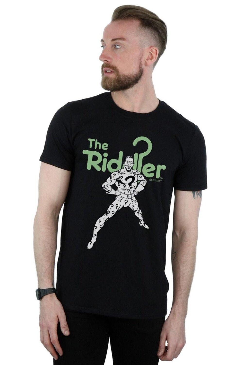 

Футболка Riddler Mono Action Pose DC Comics, черный