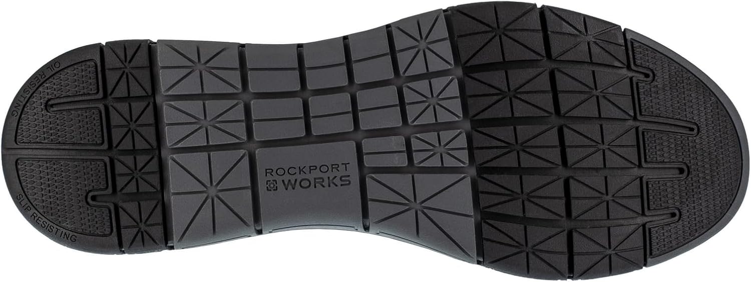 Мужские оксфорды Rockport Works Primetime Casuals Work ST с шнуровкой, черный — фото 2