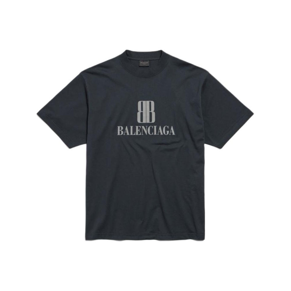 

Футболка Nano Bb Medium Fit Balenciaga, черный