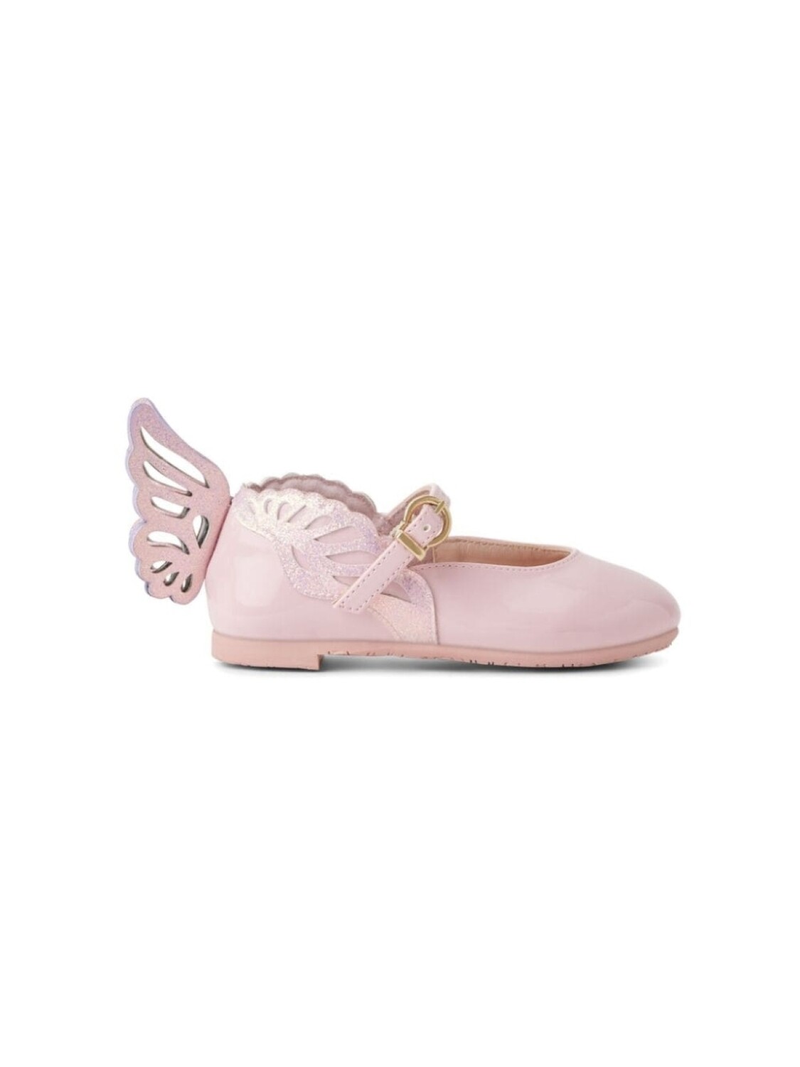 

Sophia Webster Mini балетки с аппликацией, розовый