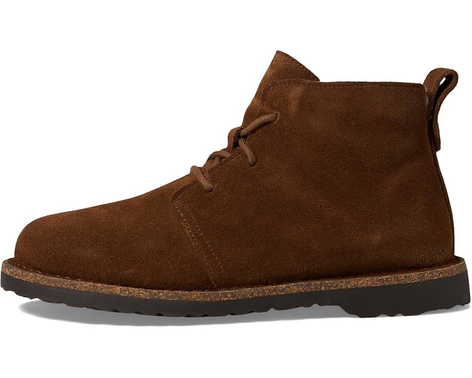Ботинки женские Birkenstock Uppsala Mid Shearling со шнуровкой, коричневый — фото 4