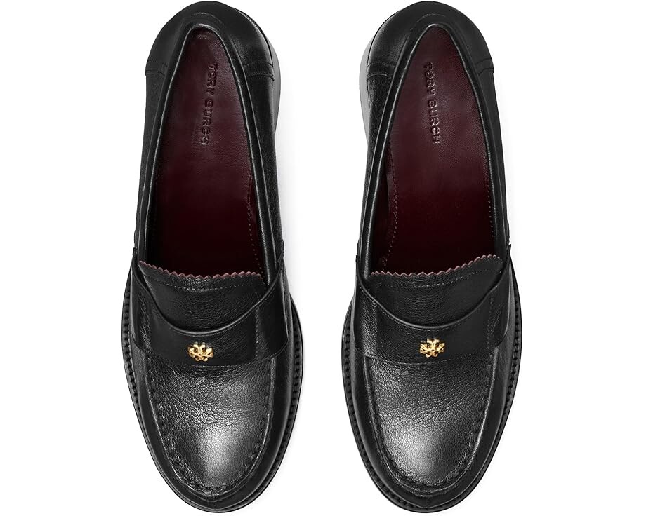 Лоферы Tory Burch Classic Heeled Loafers 55MM, цвет Perfect Black — фото 2