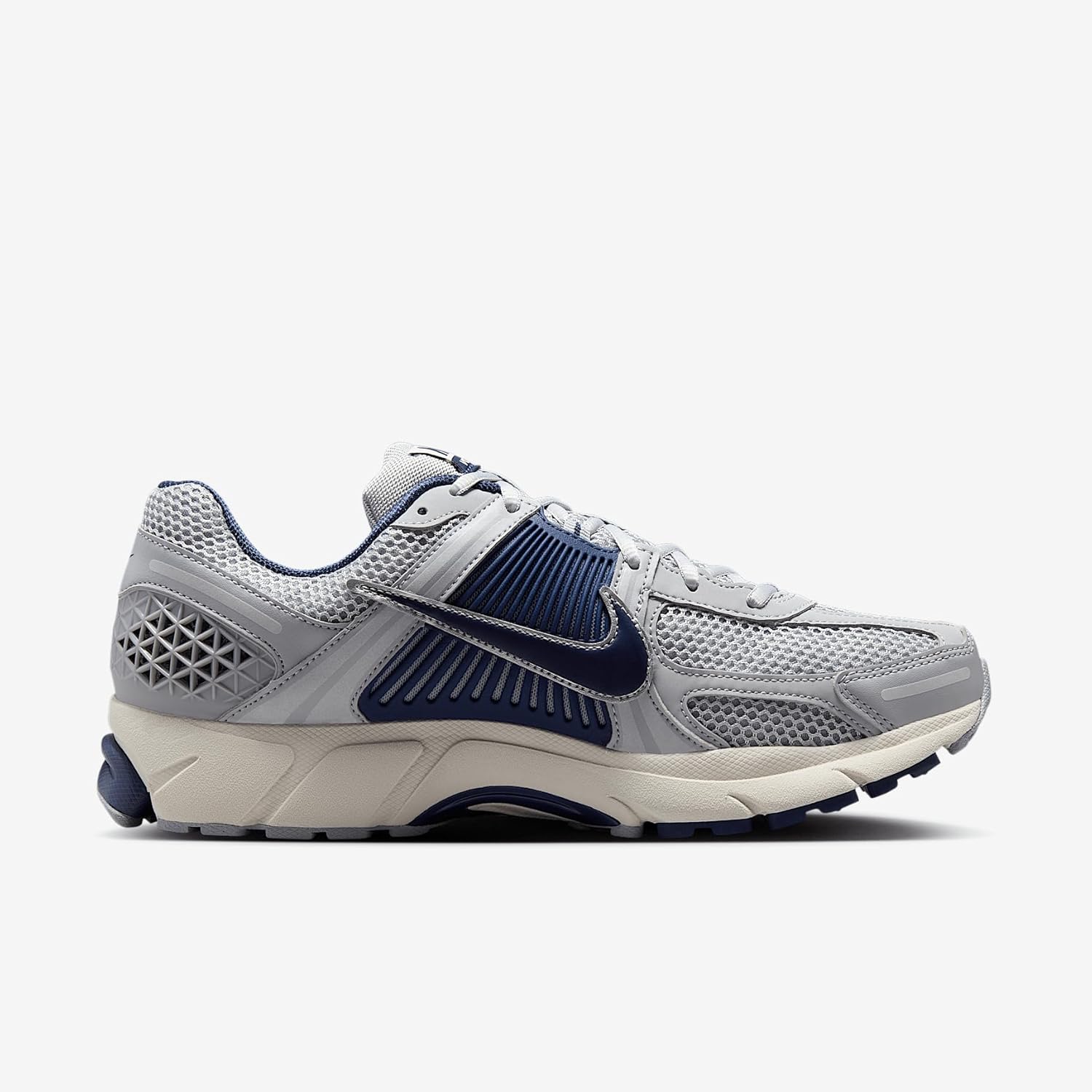 Мужские кроссовки Nike Zoom Vomero 5, слоновая кость/синий/серый — фото 3