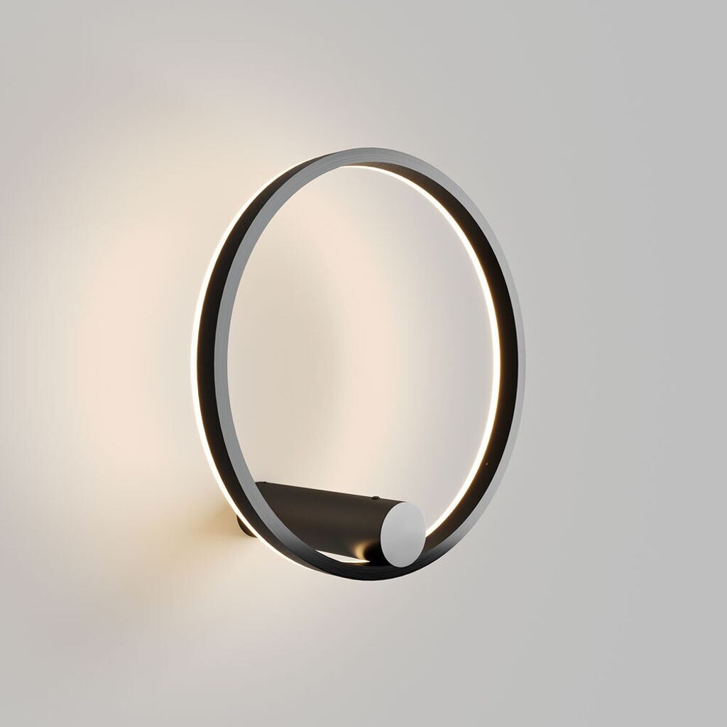 

S.luce Ring Air светодиодный потолочный светильник потолочный светильник для гостиной с регулируемой яркостью, черный