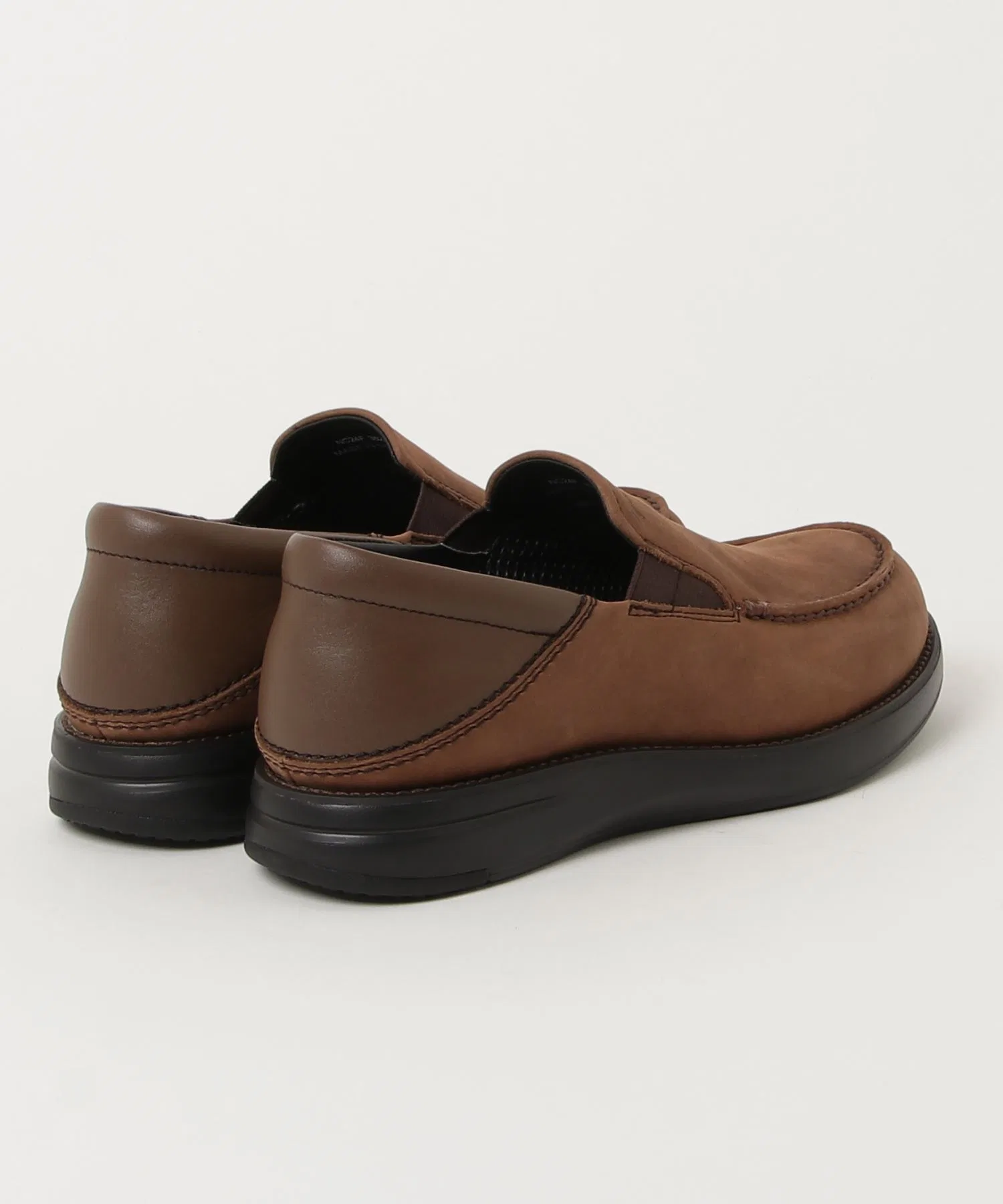 Мужские кожаные слипоны REGAL WALKER 352W GORE-TEX тёмно-коричневые — фото 4