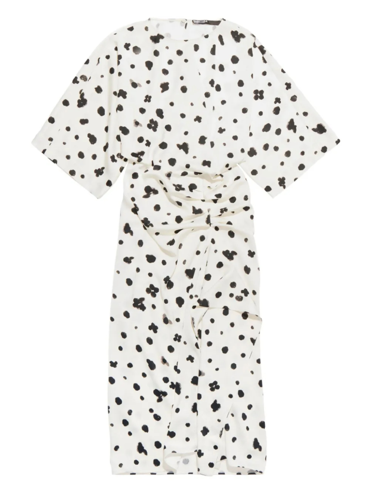 

Bimba y Lola платье graindots, белый