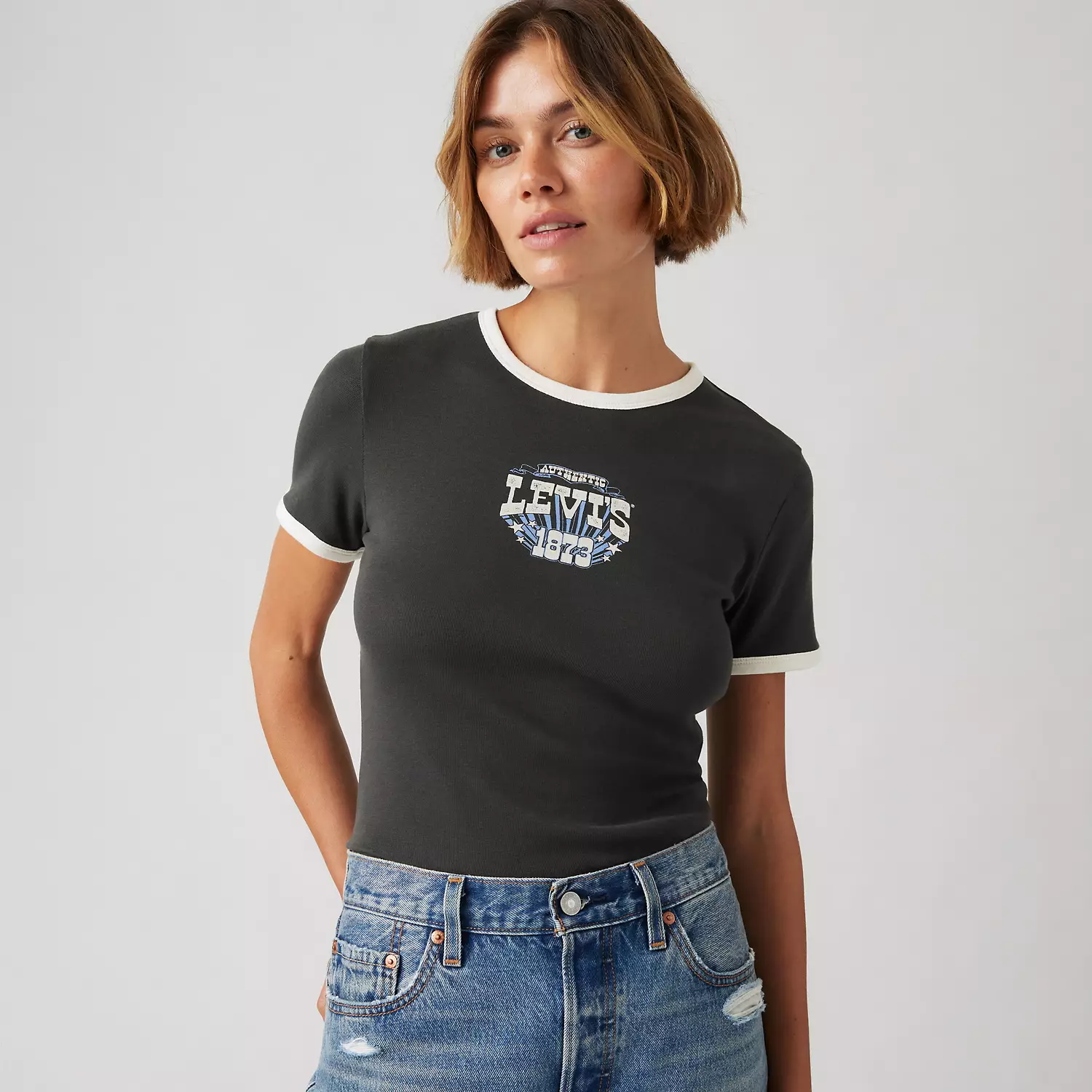 

Футболка с рисунком Рики Рингера Levi's, цвет Rickie Levi's Copper - Black