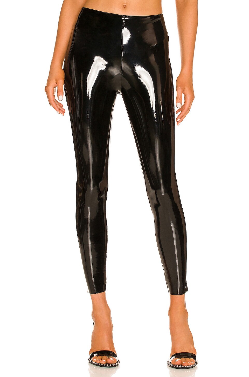 

Леггинсы Commando Petite Faux Patent Leather, черный