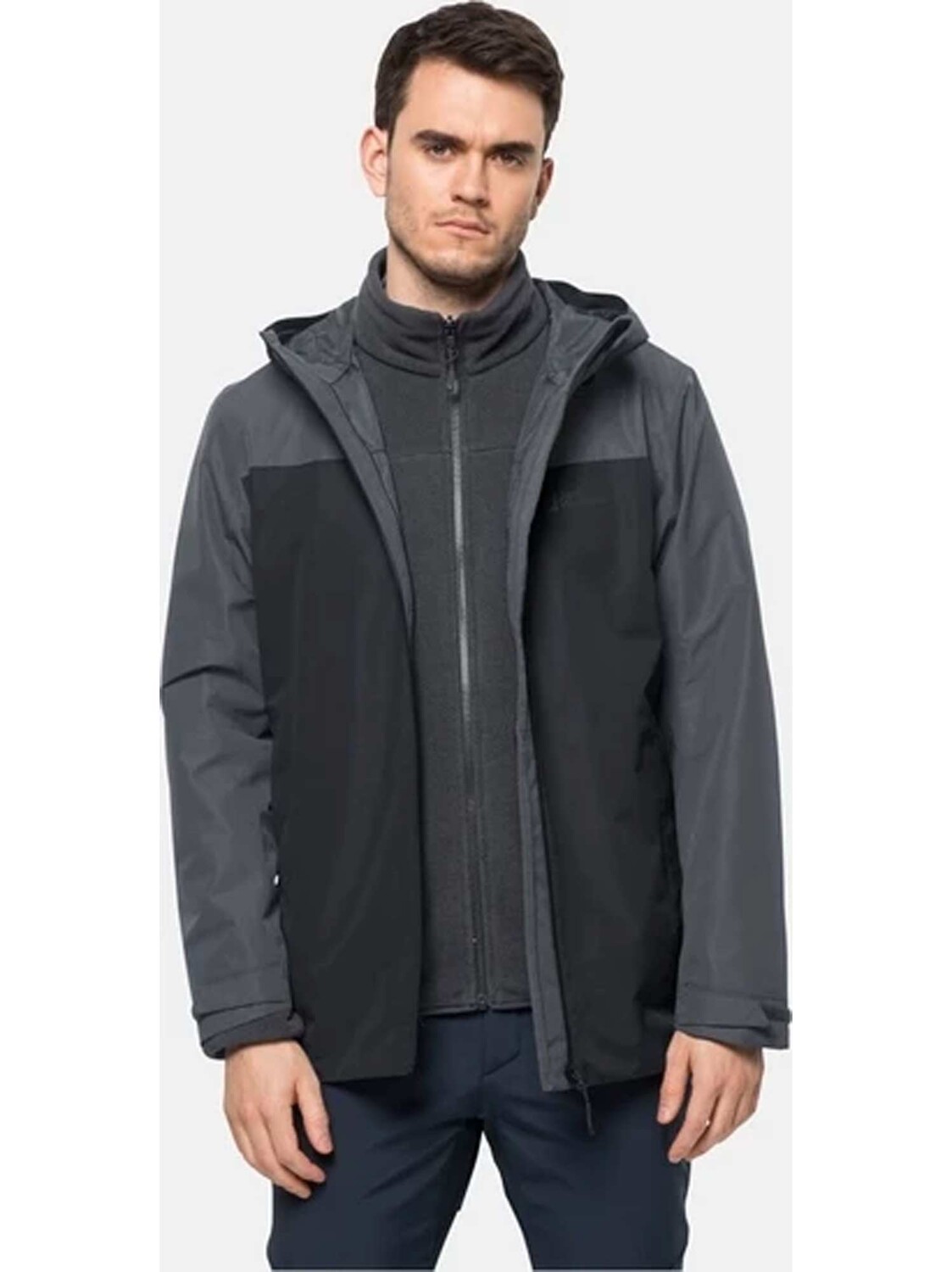 

Куртка Jack Wolfskin TAUBENBERG 3IN1 JKT M, черный
