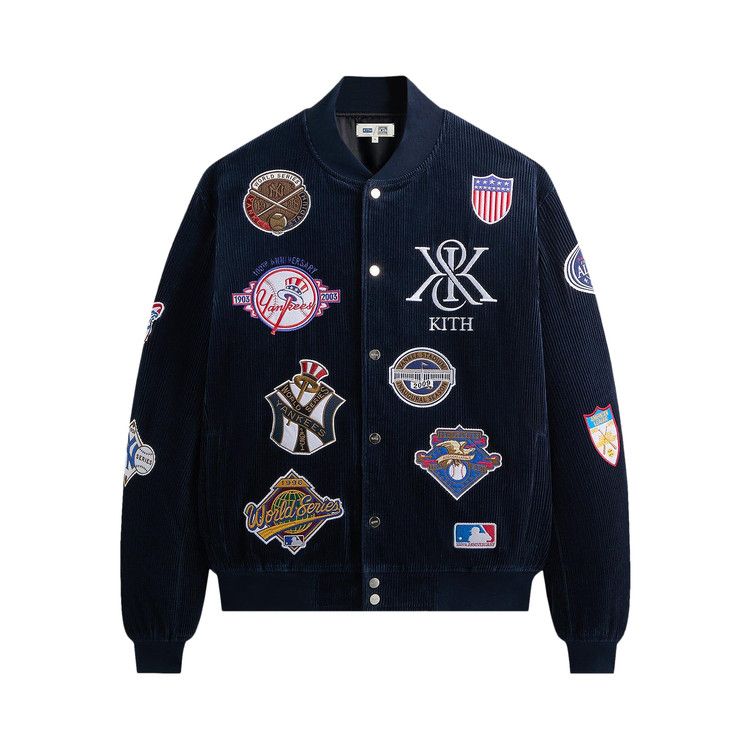 

Куртка Kith For The New York Yankees Corduroy Avery Bomber Jacket, Nocturnal