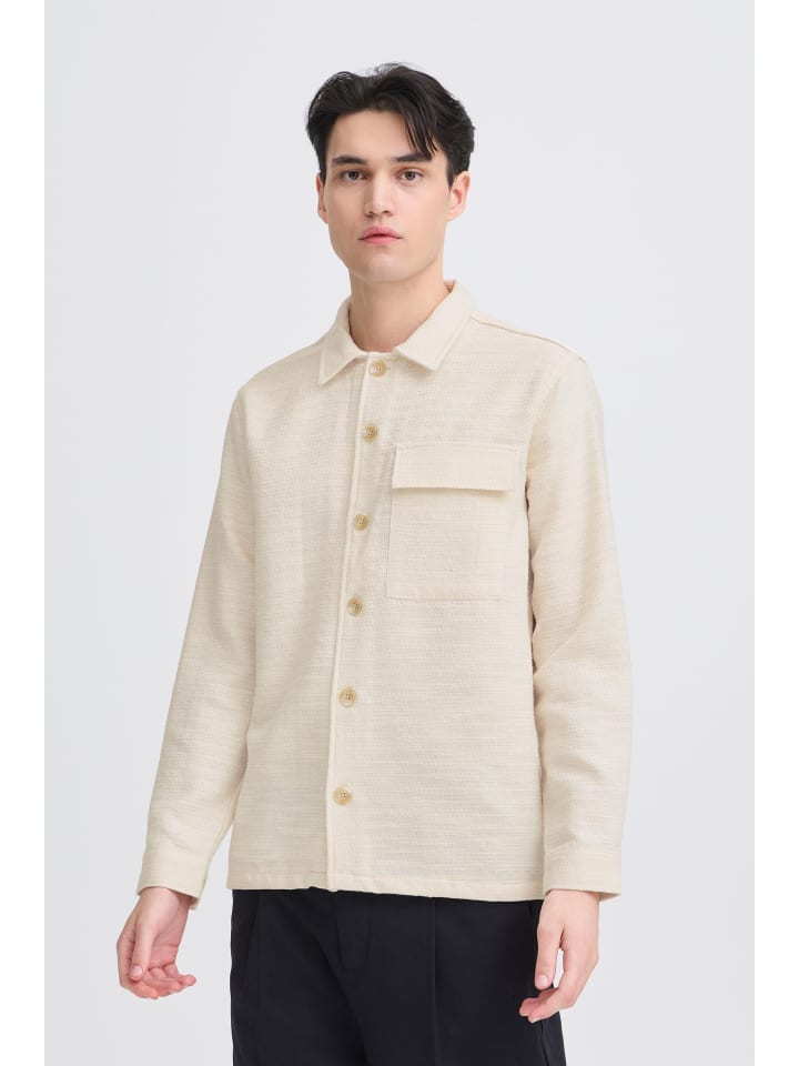 

CASUAL FRIDAY Рубашка-куртка CFMatt светло-серого цвета