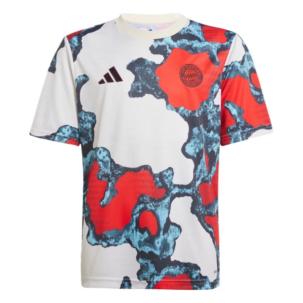 

Adidas Футболка FC Bayern белая для подростков, Белый, Adidas Футболка FC Bayern белая для подростков