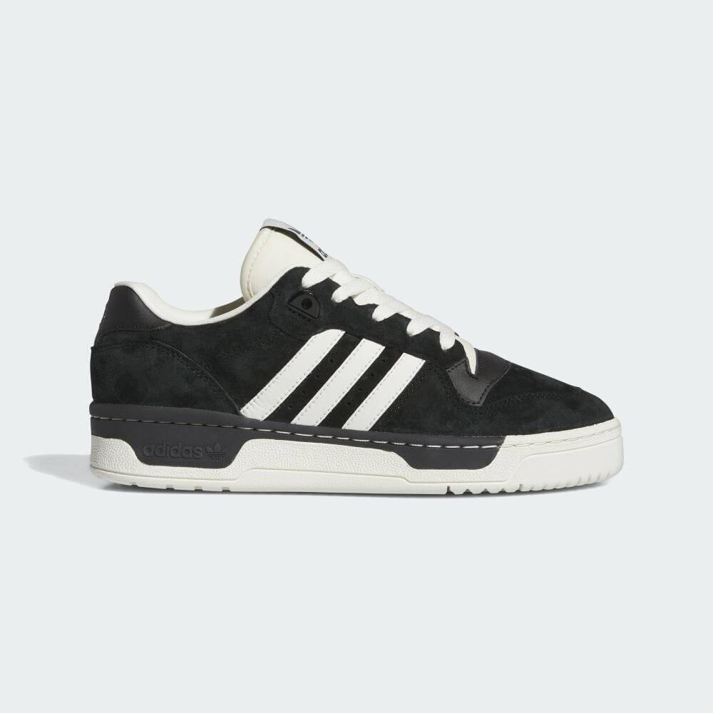 

Кроссовки Adidas RIVALRY LOW, цвет Black/Ivory/Black