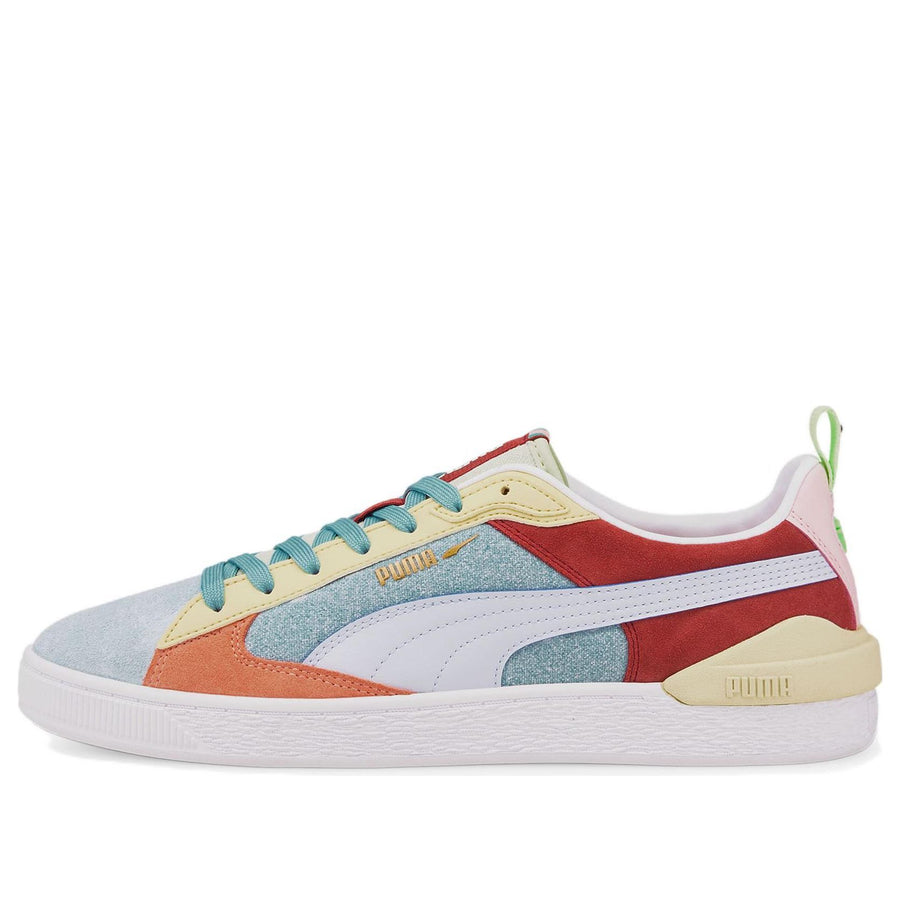 

Кеды PUMA Suede Block Wt Foam Strip 2 'Blue Red White', белый
