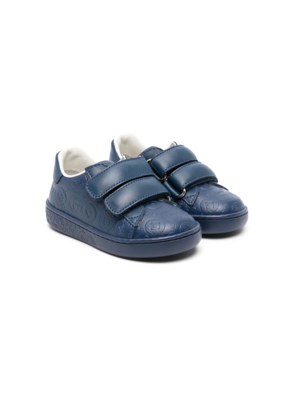 

Gucci Kids кроссовки Double G, синий