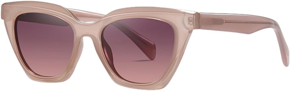 

Женские солнцезащитные очки MUTYNE «кошачий глаз» для женщин, модные солнцезащитные очки из ацетата с защитой от УФ-излучения (сине-коричневый цвет), аксессуары для женщин, Brown Pink