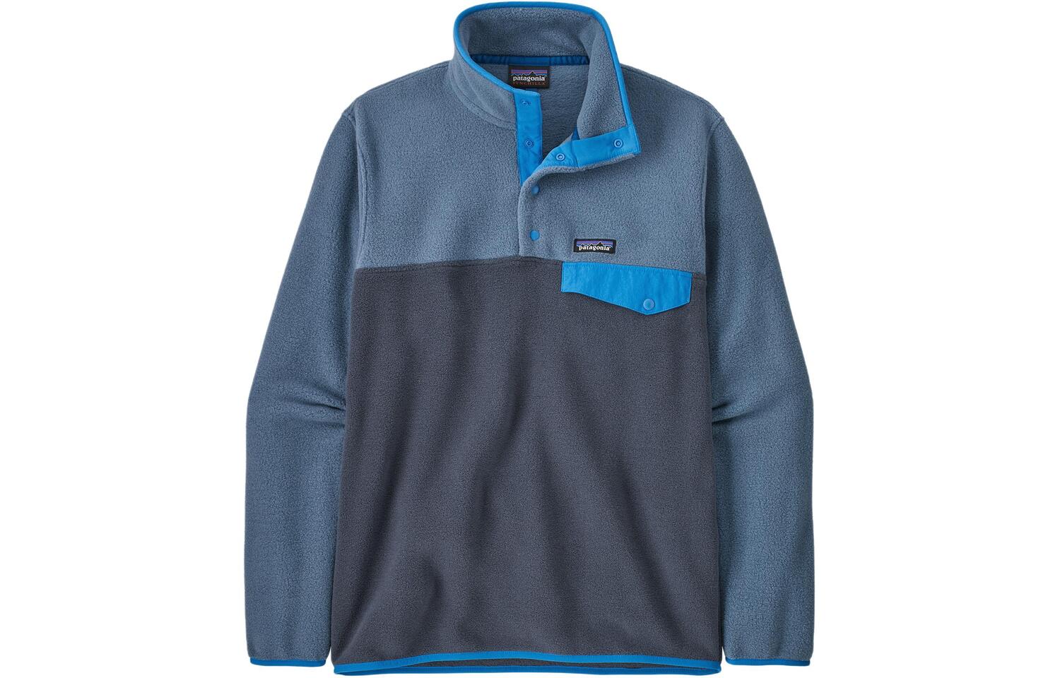

Двухцветная толстовка с длинными рукавами Patagonia, smolder синий/smdb