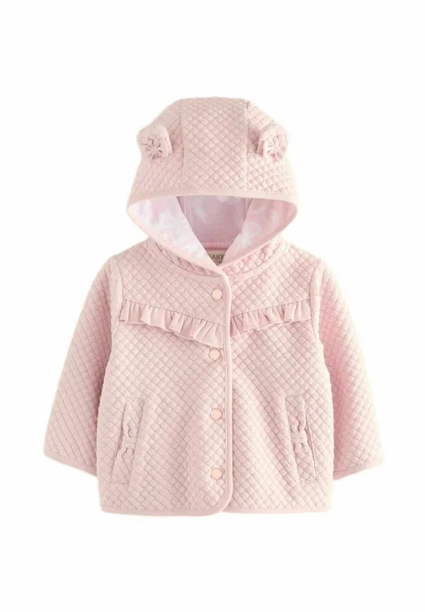 Пуховик с капюшоном Regular fit Baker By Ted Baker, розовый