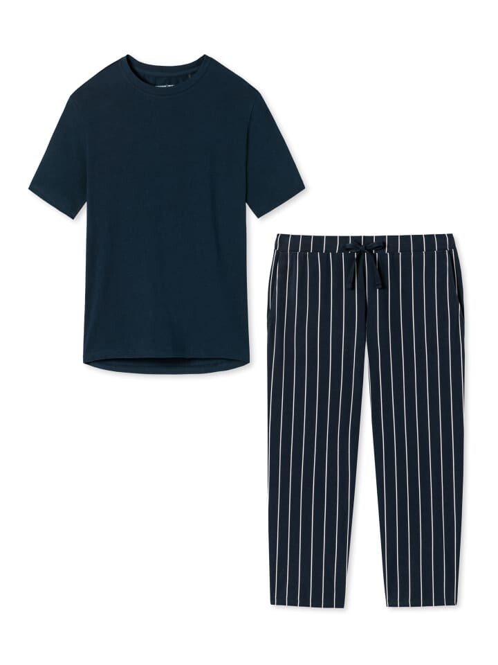 

Ночное белье Schiesser, цвет blau gestreift/dunkelblau