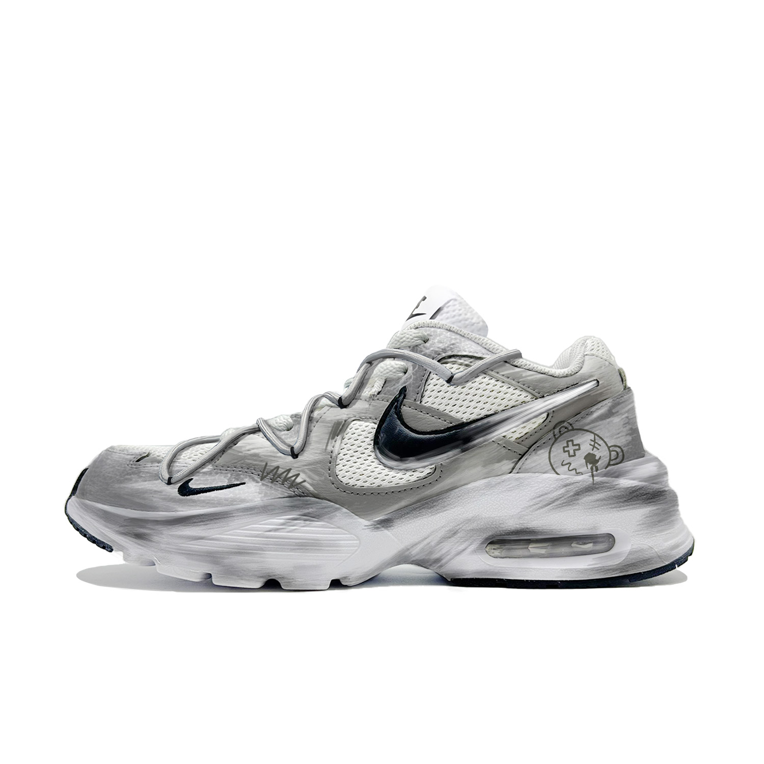 

Кроссовки Air Max Fusion Low Top мужские серые Nike, Gray