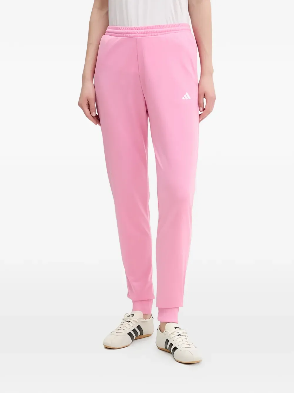Спортивный костюм с логотипом Zip Adidas, розовый — фото 3
