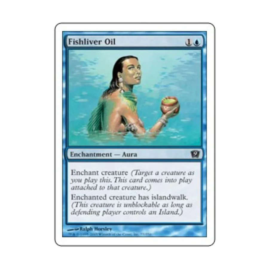

CCG Масло рыбьей печени (С), MTG - 9th Edition