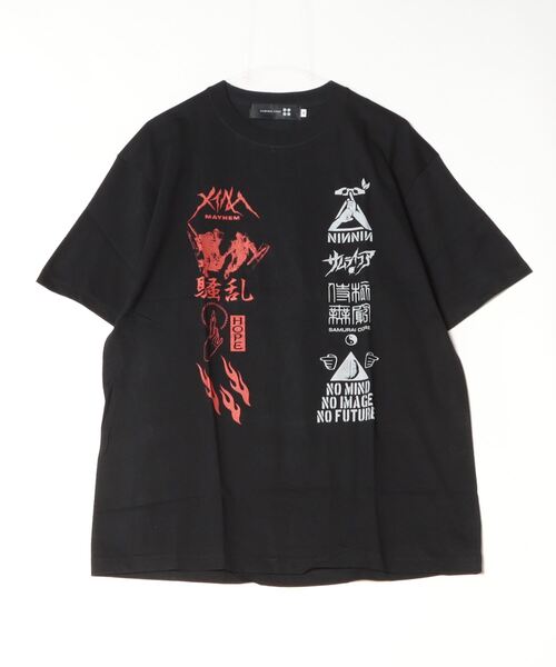 

Футболка, крой oversize, бренд Samurai Core, цвет черный