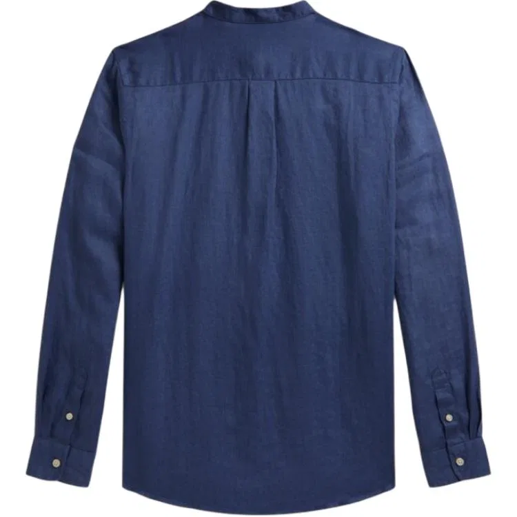 Рубашка повседневная хлопковая Polo Ralph Lauren Kids' Earth Blue — фото 3
