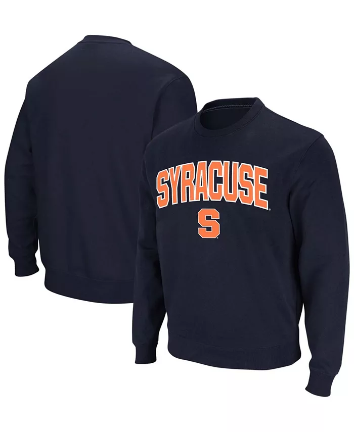 

Мужская толстовка Syracuse Orange Arch & Logo с круглым вырезом Colosseum, синий
