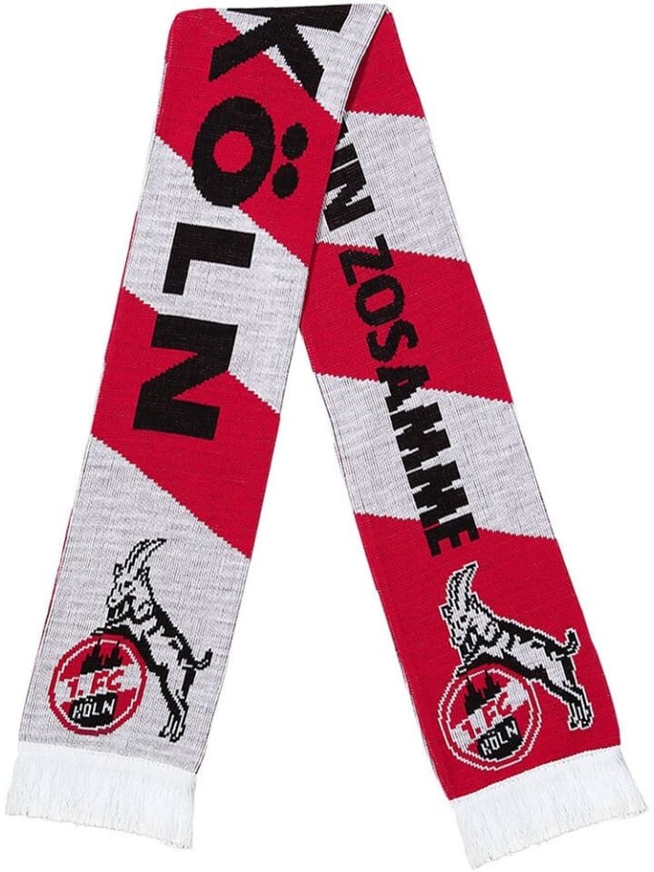 

Шарф Fußballverein 1 FC Köln, красный