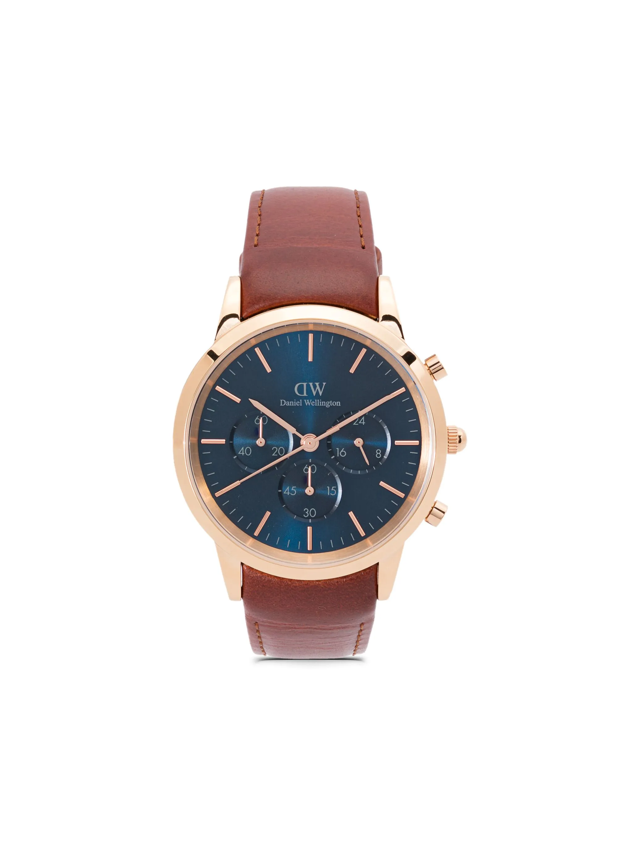 

Наручные часы Iconic Chronograph St Mawes 42 мм Daniel Wellington, синий