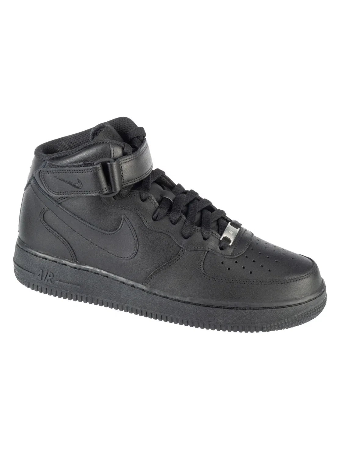 Кроссовки 'Air Force 1 Mid 07' Nike, Black — фото 2