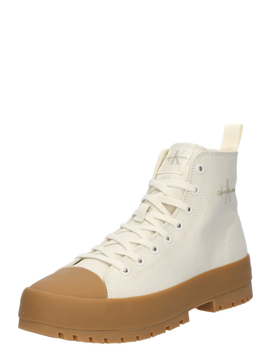 

Кроссовки Calvin Klein Jeans High-Top Sneakers, белый