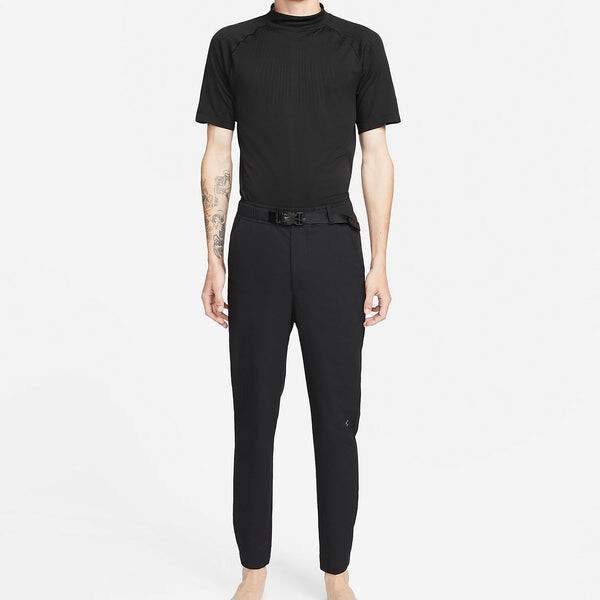 Брюки men's x mmw crossover ss22 elastic waist solid color casual long pants/trousers autumn black Nike, мультиколор — фото 3