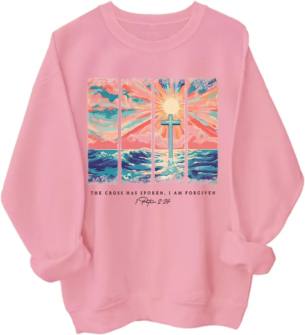 

Толстовка с капюшоном The Cross Has Spoken I Am Forgiven