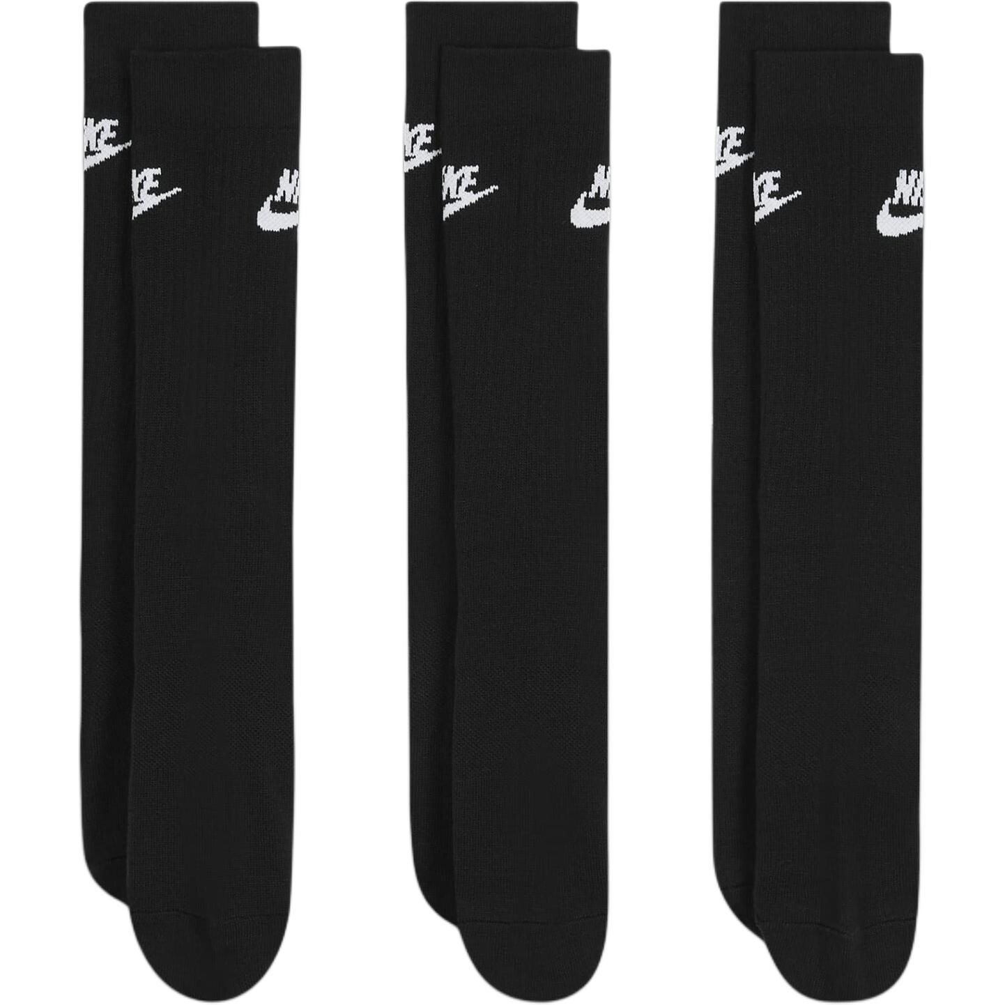 

Носки унисекс Nike до середины икры, цвет Black