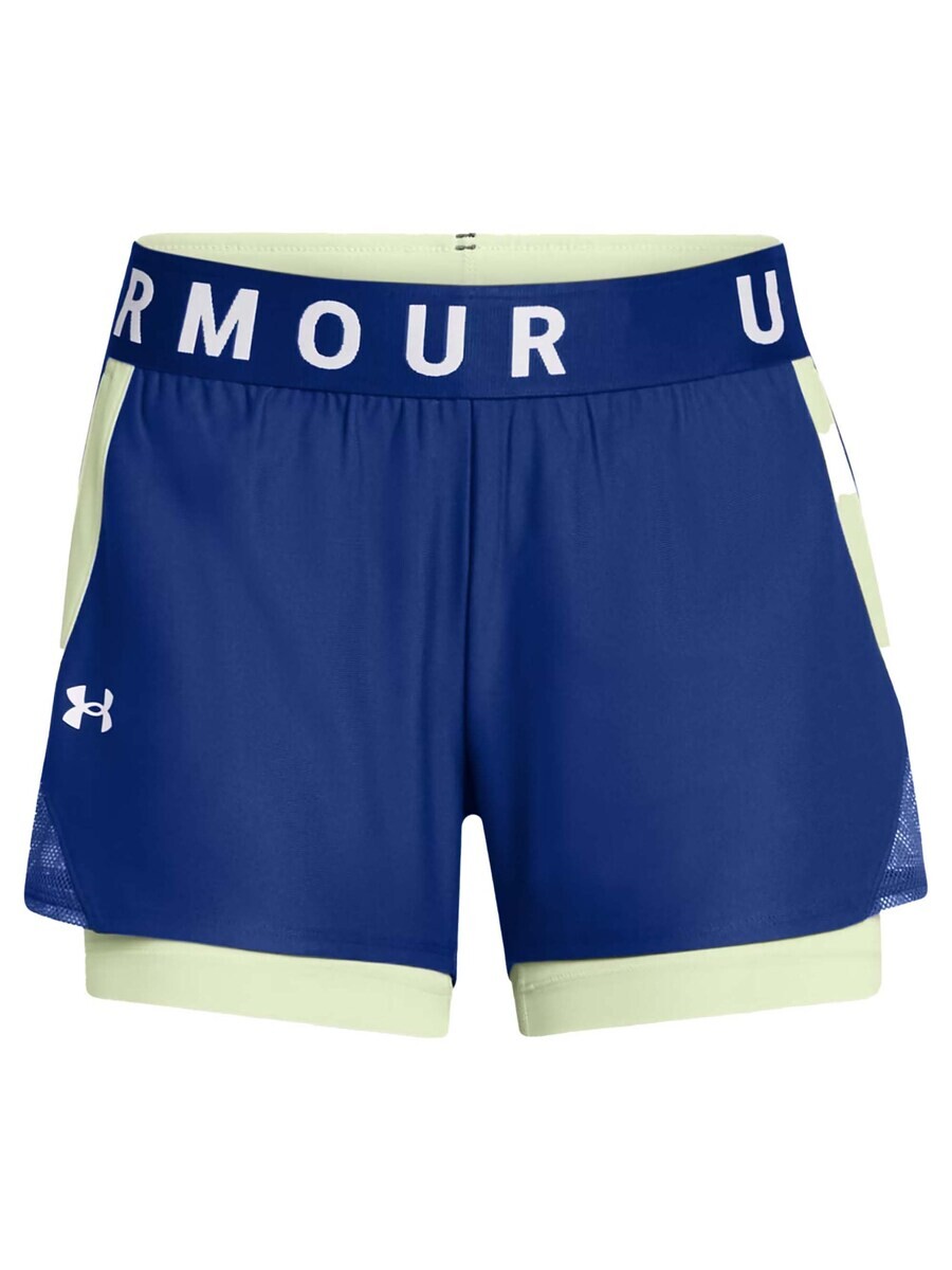 

Шорты UNDER ARMOUR Regular Workout Pants Play Up 2-In-1, темно-синий