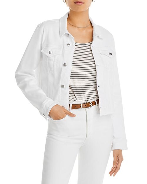 

Классическая джинсовая куртка Trucker 7 For All Mankind, цвет White