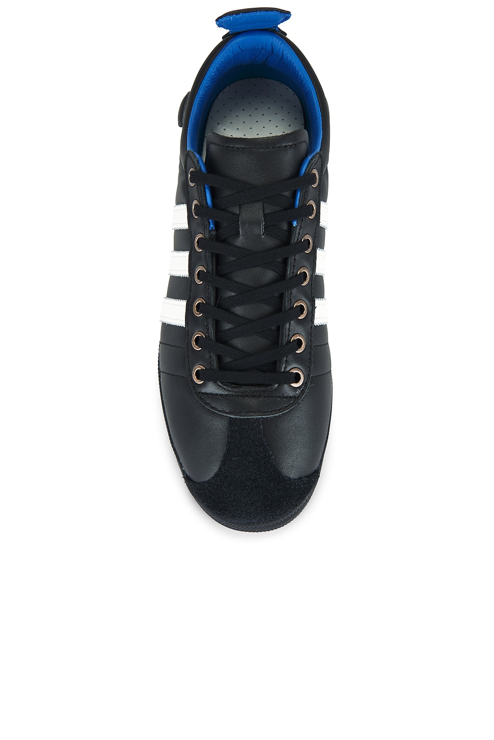 Кроссовки Samba 62 Adidas Originals, Core Black, Cloud White, & Bluebird — фото 4