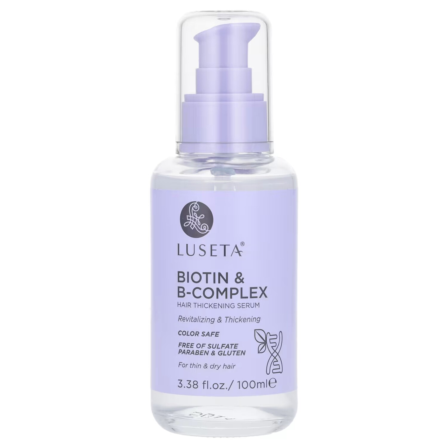 

Сыворотка Luseta Beauty Biotin B-Complex Hair Thickening for Thin Dry Hair, 100 мл