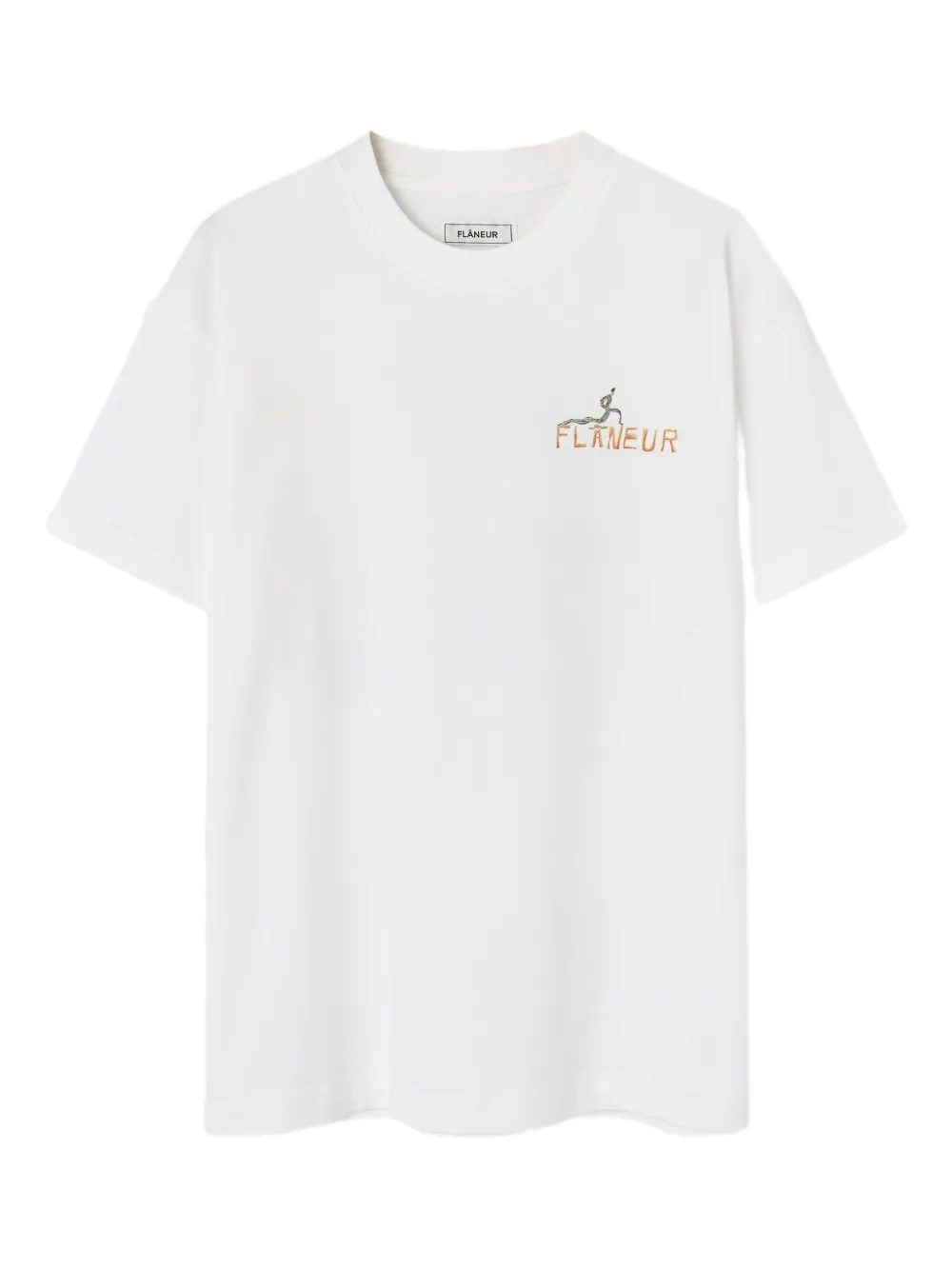 

Футболка с логотипом FLÂNEUR, белый