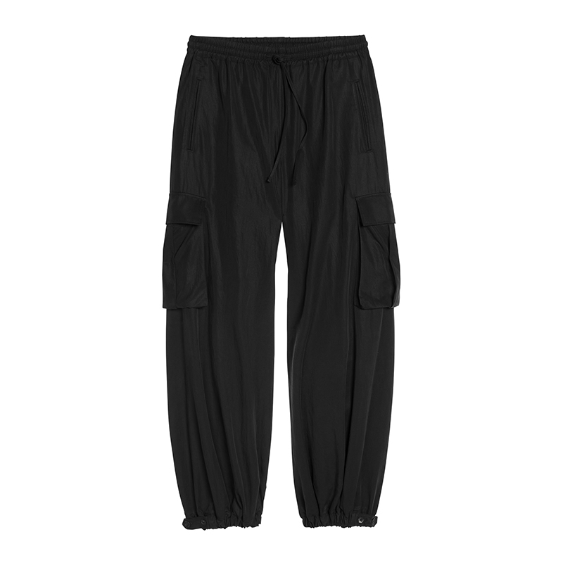 Брюки Y 3 с эластичной талией Cargo Y-3, черный