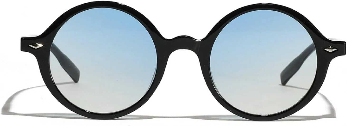 

Женские солнцезащитные очки Melrose Y2K Punk Oval 2025, роскошная маленькая оправа, стильные солнцезащитные очки с защитой UV400, артикул 2386, Black Blue