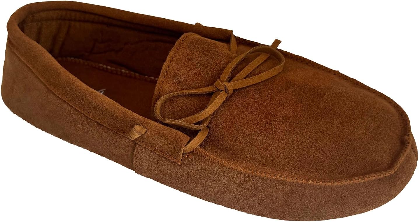 

Мужские мокасины G4U из замши с утепленной стелькой для дома, бежевый