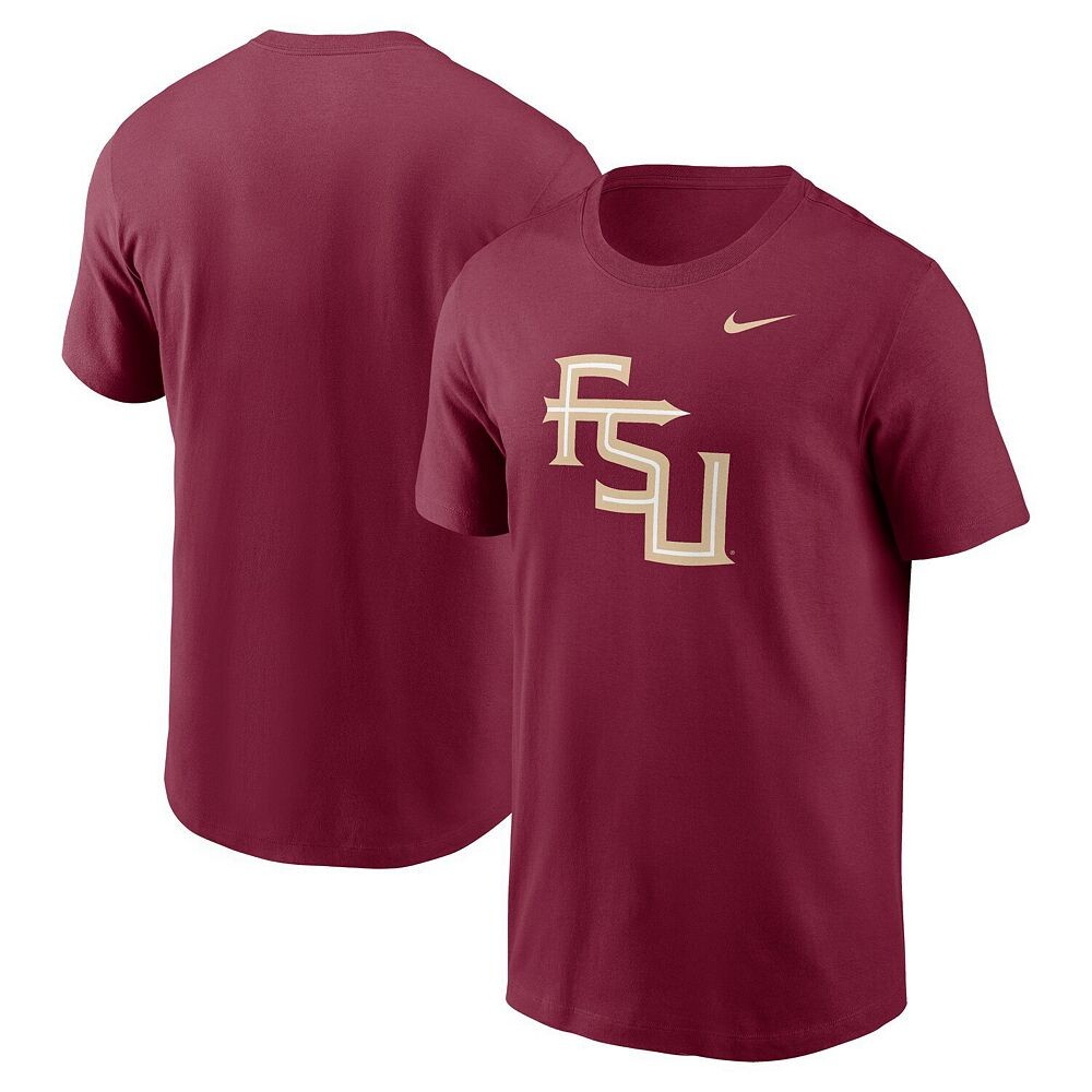 Мужская футболка с альтернативным логотипом Nike Garnet Florida State Seminoles Primetime Evergreen, цвет Fsu Red